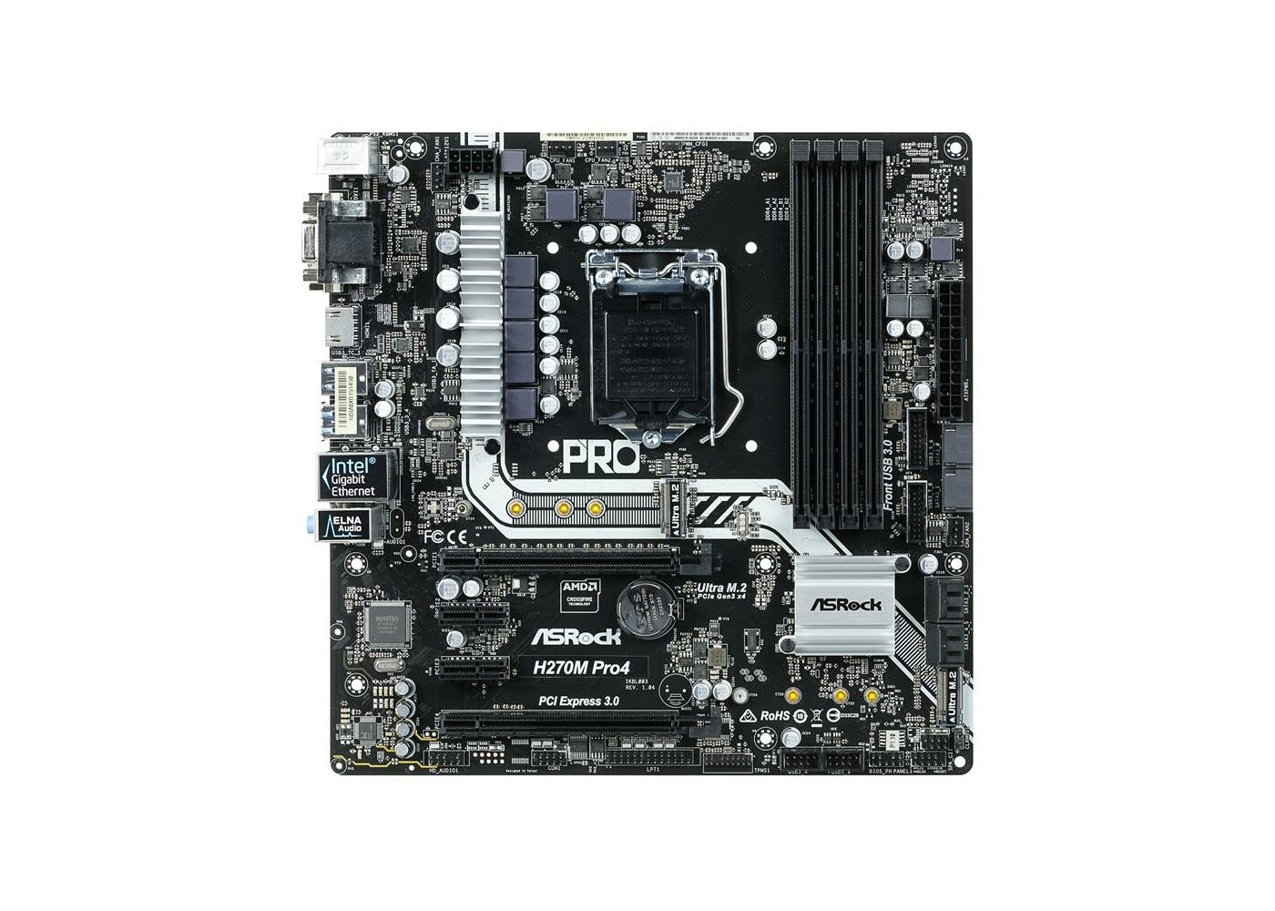 Asrock h270 pro4 обзор