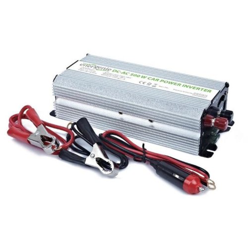 Przetwornica samochodowa Energenie 12V->230V+USB 5V 500W