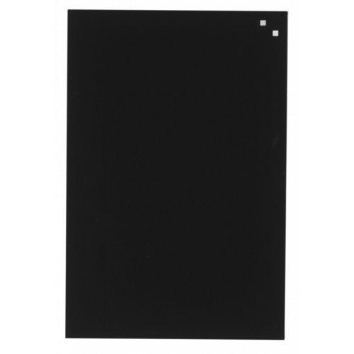 Tablica magnetyczna NAGA 40x60 szklana czarna