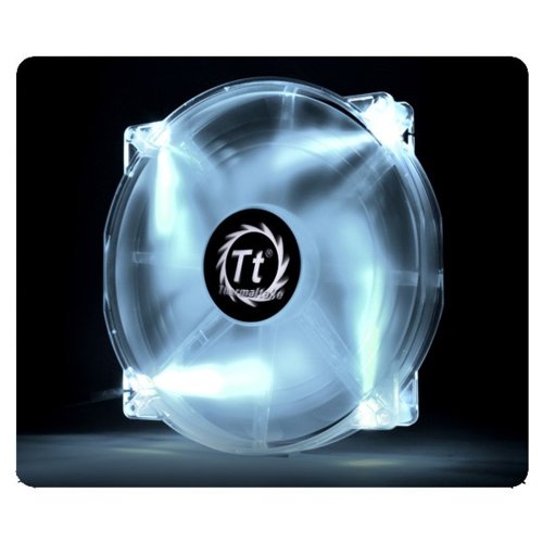 Thermaltake Wentylator - Pure 20 LED White (200mm, 800 RPM) BOX