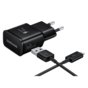 Ładowarka sieciowa Samsung USB-C EP-TA20EBECGWW 2A Black