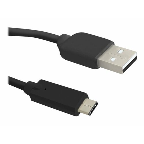 Kabel USB 2.0 Qoltec A męski/ USB 3.1 typC Męski | 0,25m