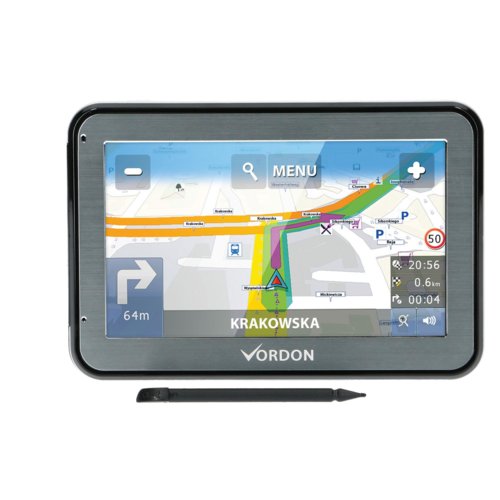 Vordon Nawigacja GPS 4,5 EU Aluminiowa Ramka