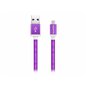 Adata Kabel USB-microUSB 1m Purple alu-knit