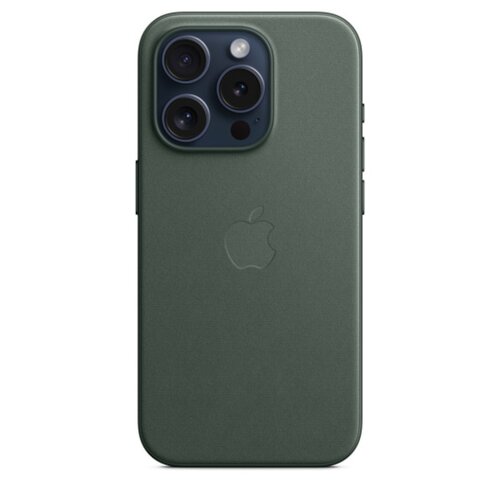 Etui Apple FineWoven na iPhone 15 Pro MagSafe wieczna zieleń
