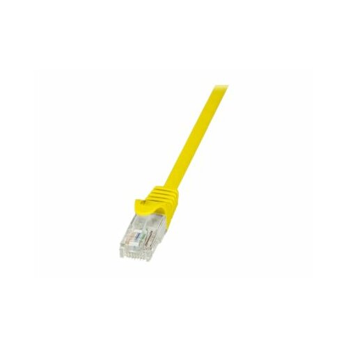 Patchcord LogiLink CP1027U CAT5e U/UTP 0,50m, żółty