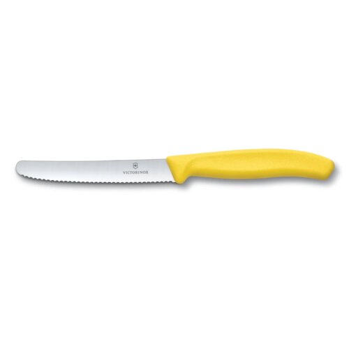 Nóż stołowy i do pomidorów Victorinox Swiss Classic 6.7836.L118 żółty