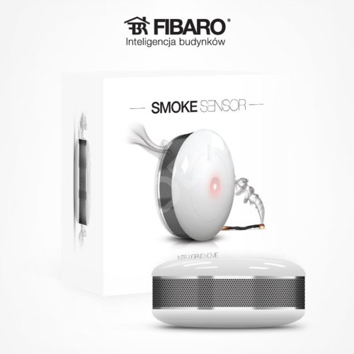 FIBARO FGSS-001 Czujnik dymu i ciepła wewnętrzny biały