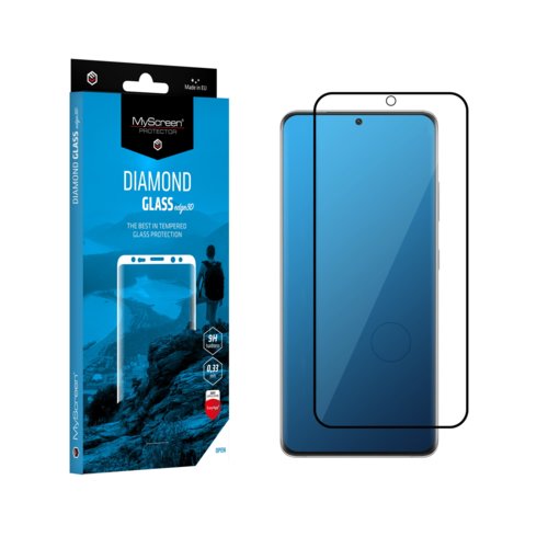 Szkło hartowane 3D MyScreen DIAMOND GLASS edge3D do Samsung Galaxy S8+ czarne