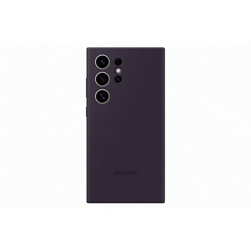 Etui Samsung Silicone Case Galaxy S24 Ultra ciemny fiolet