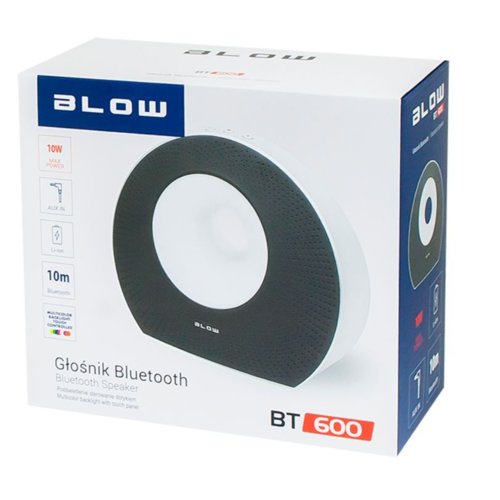 Głośnik bezprzewodowy Blow BT600 szaro-srebrny