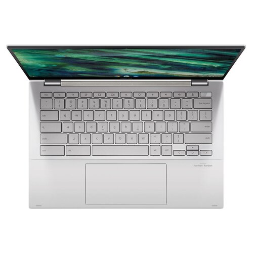 Laptop ASUS Chromebook Flip C436 | Core™ i5-10210U | 256 GB | 8 GB ChromeOS srebrny