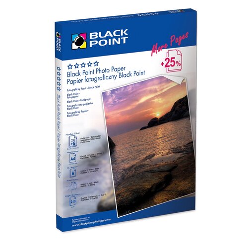Papier fotograficzny Black Point PFA4M210A Matowy