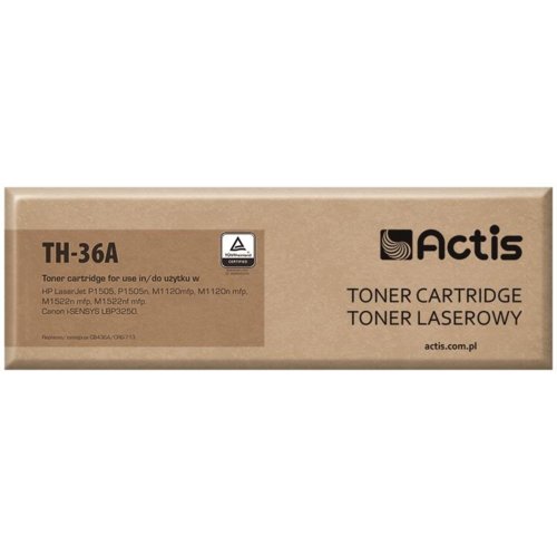Toner Actis TH-36A (do drukarki Canon,Hewlett Packard, zamiennik HP 36A/Canon CRG-713 CB436A standard 2000str. czarny)