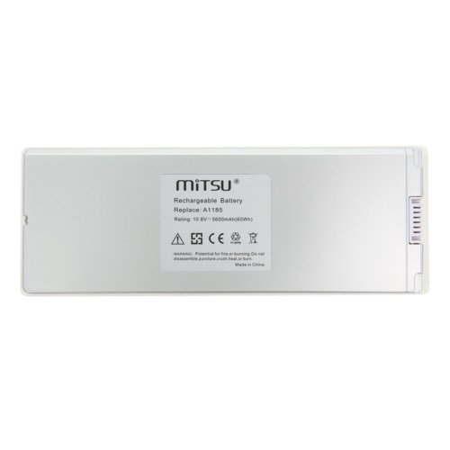 Bateria Mitsu BC/AP-A1185W (Apple 5200 mAh 56 Wh), biała