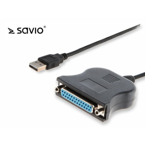 Adapter / kabel USB - LPT żeńskie SAVIO CL-47