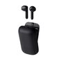 Słuchawki bezprzewodowe z głośnikiem Lexon Speakerbuds LA127N czarne