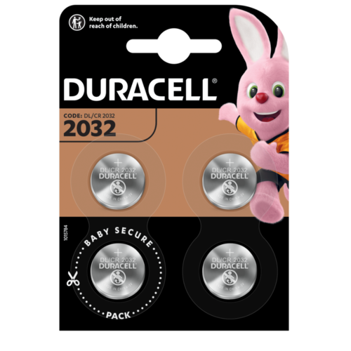 Bateria litowa DURACELL DL/CR 2032 4szt