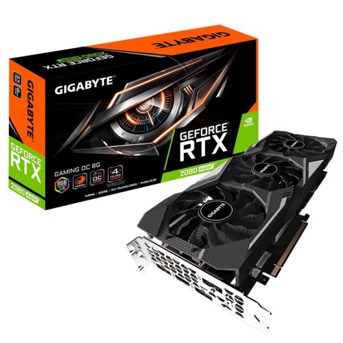 Gigabyte Karta graficzna GeForce RTX 2080 SUPER GAMING OC 8GB GDDR6 256bit 3DP/HDMI/USB-C
