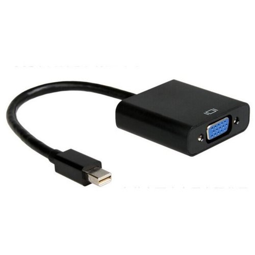 Gembird Adapter Displayport mini(M)->VGA(F) na kablu czarny