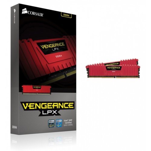 Corsair DDR4 Vengeance LPX 8GB/ 2400 (2*4GB) RED CL14-16-16-31