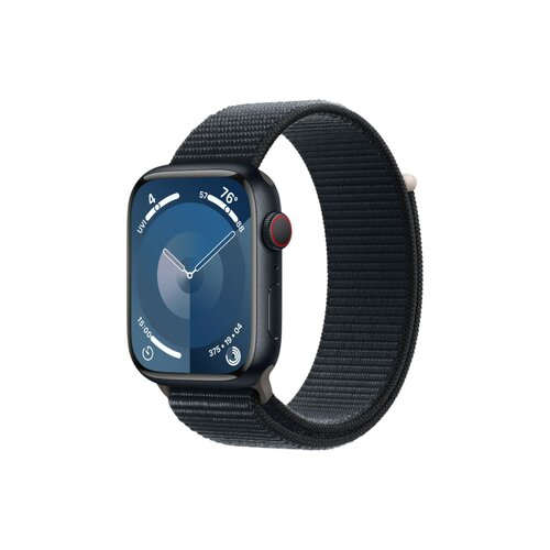 Smartwatch Apple Watch Series 9 GPS + Cellular aluminium 45 mm + opaska sportowa północ