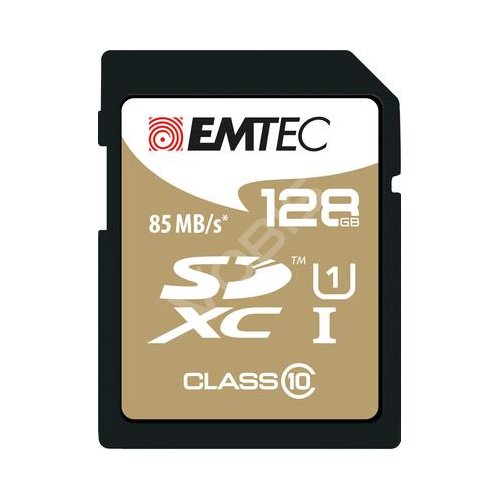 EMTEC SDXC 128GB Class10 85MB/s UHS-I GOLD+