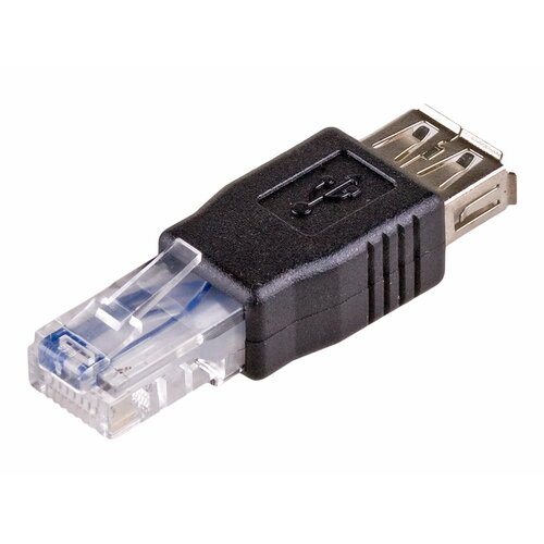Adapter USB Akyga AK-AD-27 USB - RJ45 F-M