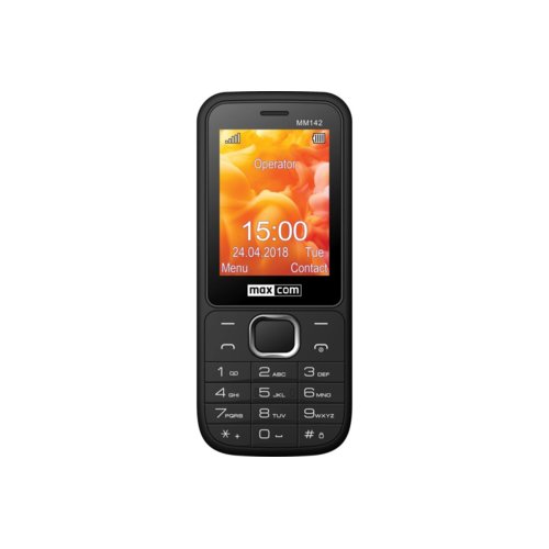 Telefon Maxcom MM 142 DUAL SIM Czarny
