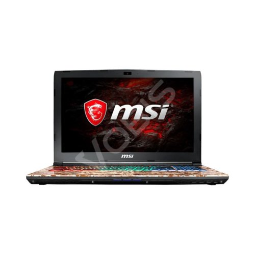 Laptop MSI GE62 7RE-1039PL  Camo Squad i7-7700HQ 15,6”MattFHD IPS 8GB DDR4 SSD128+1TB_7200 GTX1050Ti_2GB mDP HDMI USB-C SteelSeries Dynaudio BLK Win10 2Y