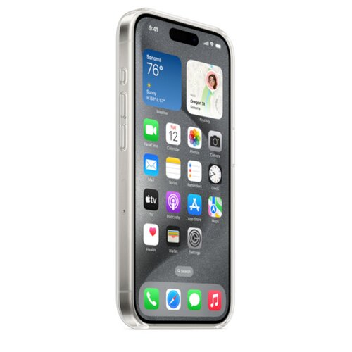 Etui Apple Clear Case na iPhone 15 Pro MagSafe przezroczyste