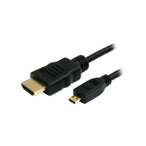 Kabel HDMI - micro HDMI CL-39 SAVIO 1m czarny, złote k. v1.4