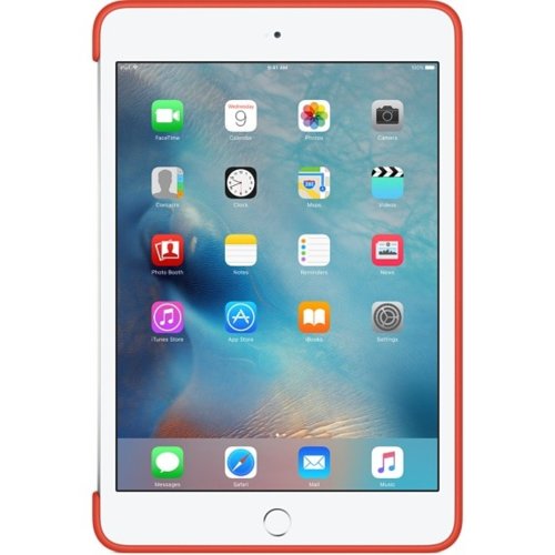 Apple Silikonowe etui do iPada mini 4 - pomarańczowe MKLD42M/A
