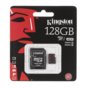 Kingston microSD 128GB UHS-I(U3)  90/80 MB/s