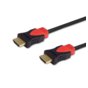 Kabel HDMI SAVIO CL-96 3m, OFC, złote końcówki, v2.0 4K 3D Czarny