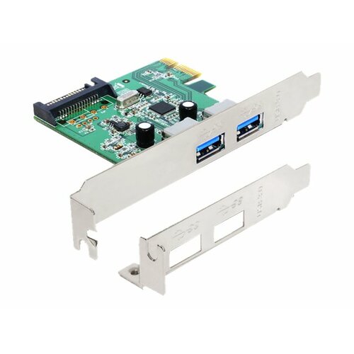Karta PCI EXPRESS->USB 3.0 2-port DELOCK