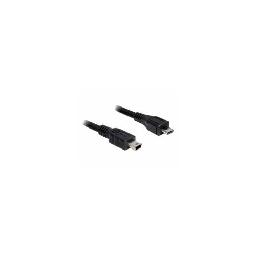 Kabel USB Delock micro BM - mini(M) USB 2.0 1m