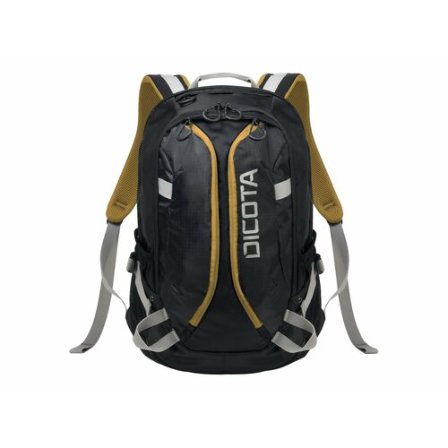 DICOTA Backpack Active 14-15.6'' Black/Yellow whit HDF
