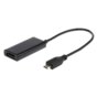 ADAPTER MHL(M)->HDMI(F)+USB MICRO(BF)(5PIN) 16CM GEMBIRD