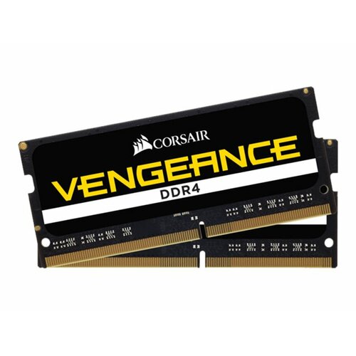 Corsair DDR4 SODIMM 16GB/2666 (2*8GB) CL18-19-19-39 Black