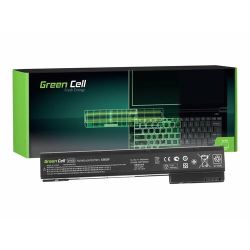 Bateria Green Cell do HP EliteBook 8560w 8570w 8760w 8770w 8 cell 14,8V