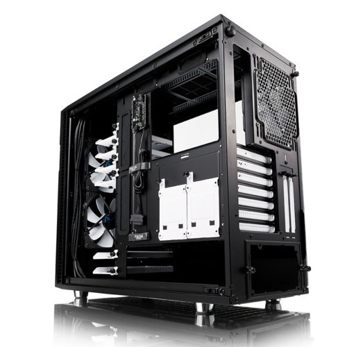Fractal Design Define R6 Black TG 3.5'/2.5'drive brackets eATX/uATX/ATX/ITXTempered Glass