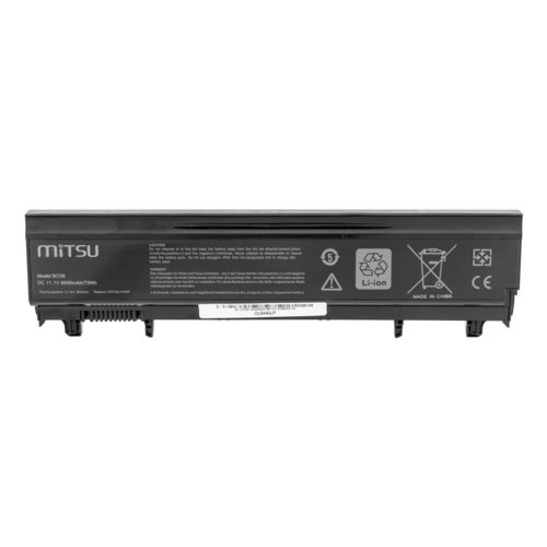 Bateria Mitsu do Dell Latitude E5440, E5540 6600 mAh (73 Wh) 10.8 - 11.1 Volt