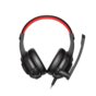 Słuchawki gamingowe Havit H2031d 3.5mm/USB Czarno-czerwone