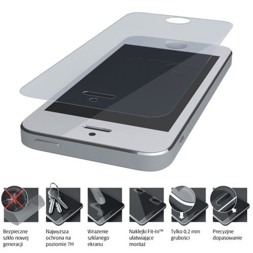 3MK FlexibleGlass 3D iPhone 7 szkło hybrydowe przód i tył