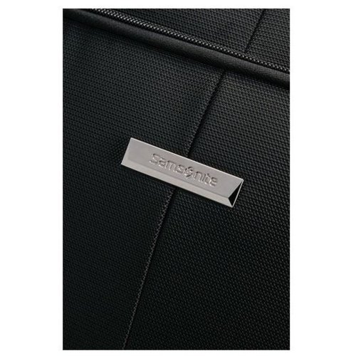 Samsonite Plecak na notebooka 08N-09-004 15,6" czarny z metalowym logo Samsonite