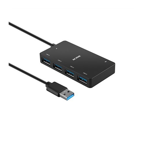 Hub USB ACME HB520, 4 porty USB 3.0, wtyk USB 3.0