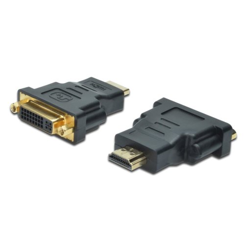 ASSMANN Adapter HDMI 1.3 Standard Typ HDMI A/DVI-I (24+5) M/Ż czarny