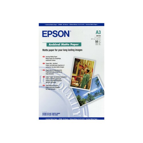 Papier fotograficzny Epson C13S041344 A3 50 arkuszy