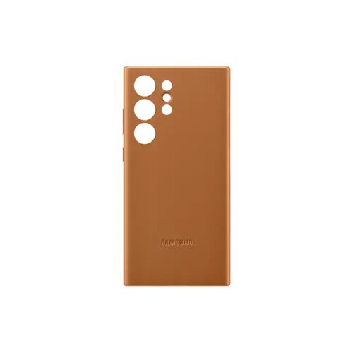 Etui do Galaxy S23 Ultra Samsung Leather Case Brązowe